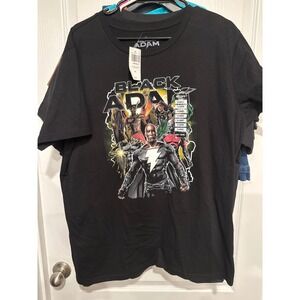 Black Adam Team Collage T-Shirt Hot Topic DC Comics XL Mens
